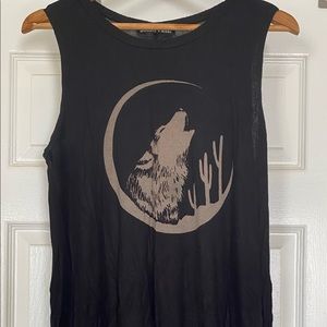 Wolf T-shirt Dress